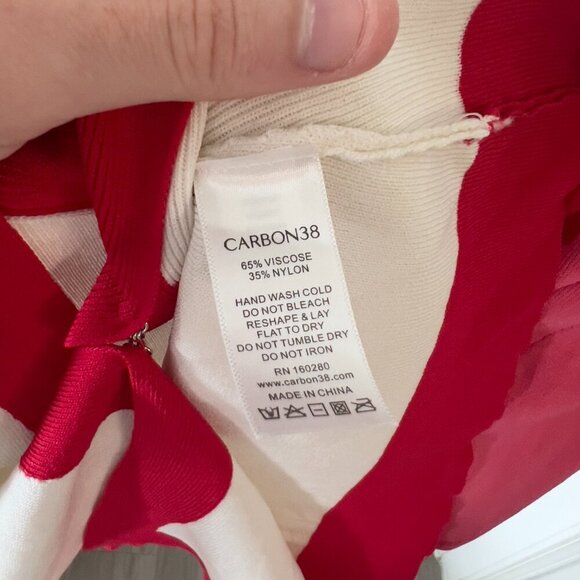 306 Carbon38 Colorblock Cardigan | Size Small - Picture 4 of 5